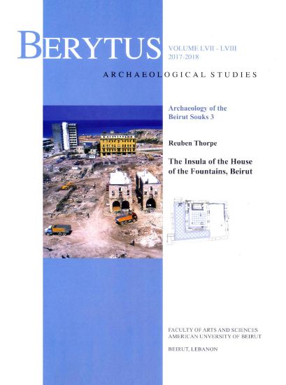 Picture of Berytus Volume LVII-LVIII / 2017-2018
