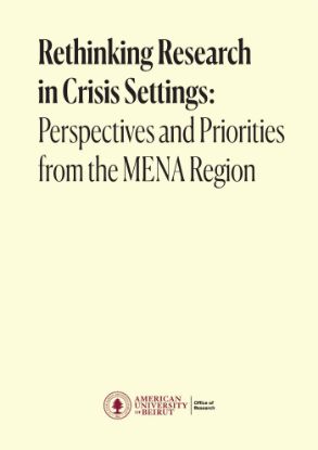Picture of Rethinking Research in Crisis: Perspectives and Priorities from the MENA Region